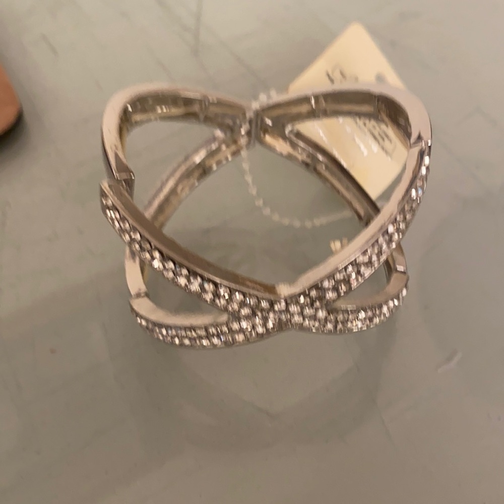 EsMor rhinestone stretch bracelet.